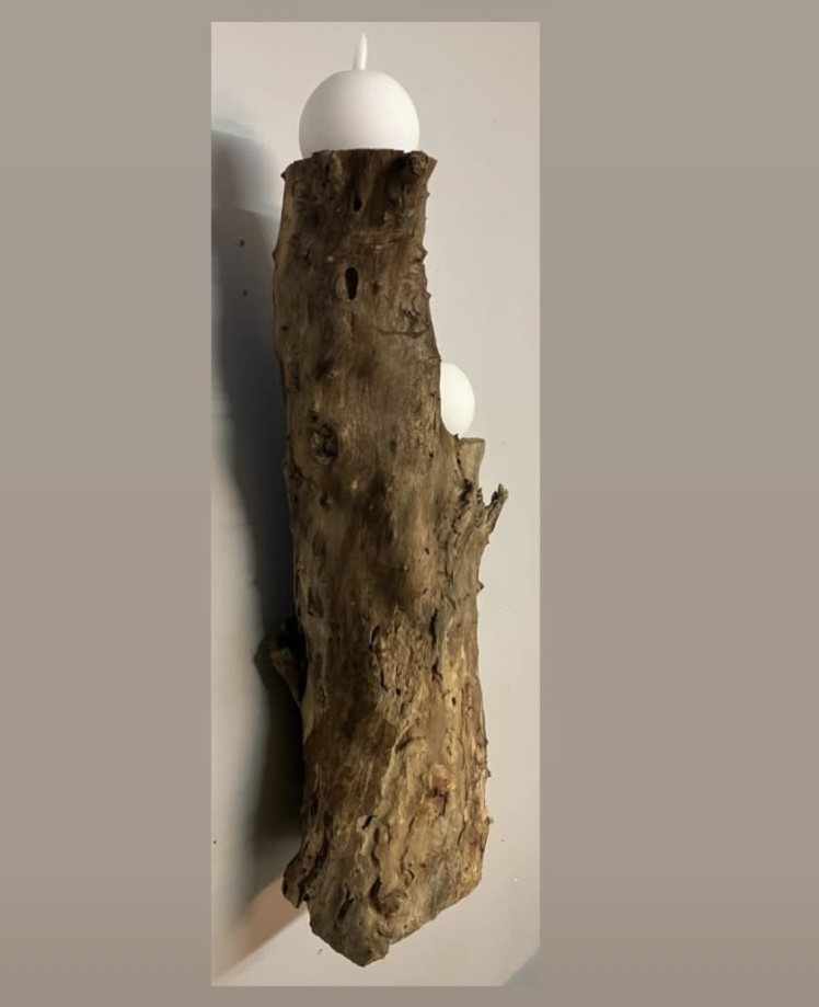 Væg lysestage 5 - 5 