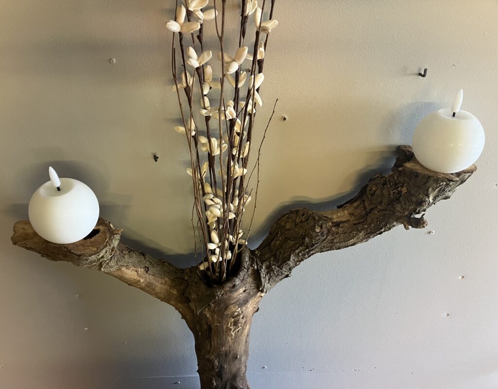 væg lysestage 5 - 5 