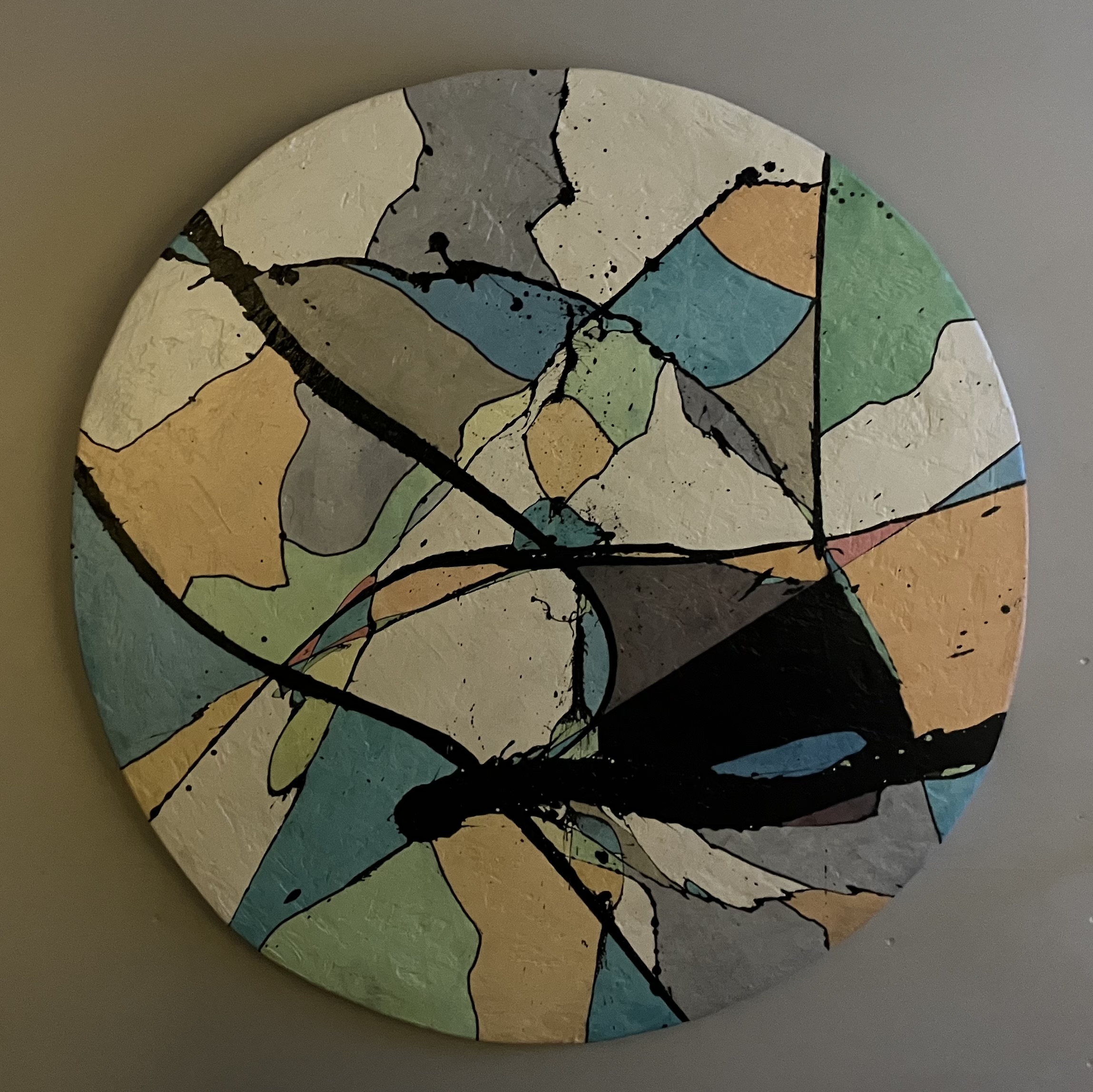 You are currently viewing Abstrakt maleri på træ Nr. 210