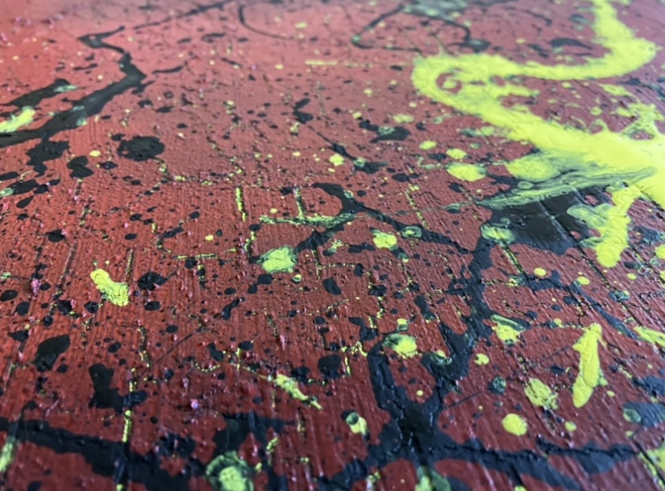 Abstrakt maleri 2 - 2 