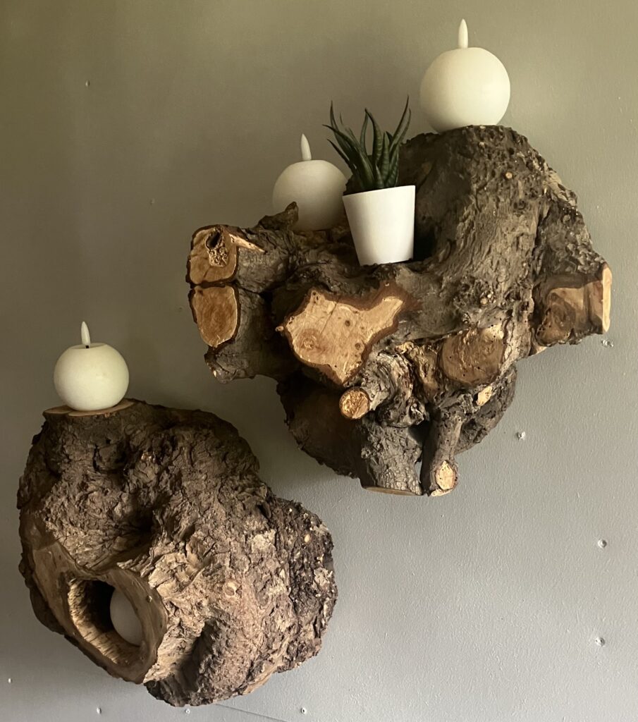 Væg lysestage 7 - 7 